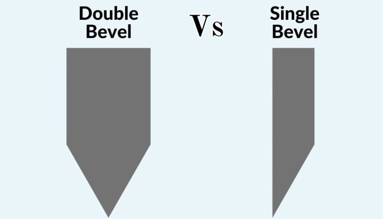 Single Vs Double Bevel Knife