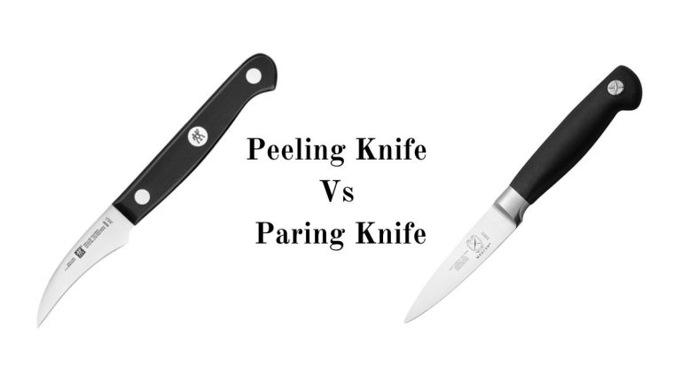 Peeling Knife Vs Paring Knife