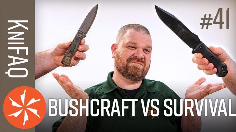 Bushcraft Vs Survival Knife