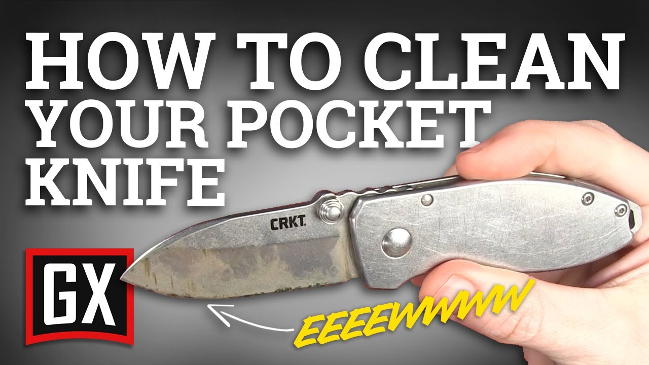 How to Clean a Folding Knife