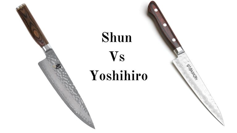 Shun Vs Yoshihiro knives