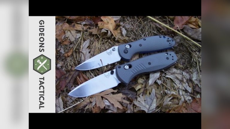 Benchmade Barrage Vs Griptilian