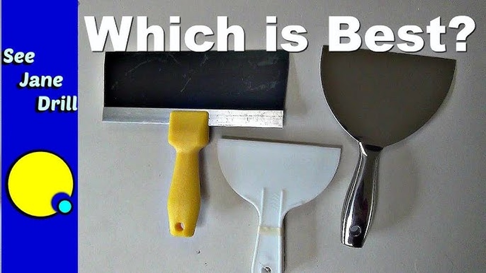 Plastic Vs Metal Putty Knife