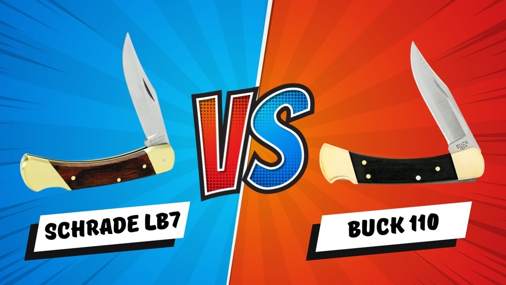 Schrade Lb7 Vs Buck 110
