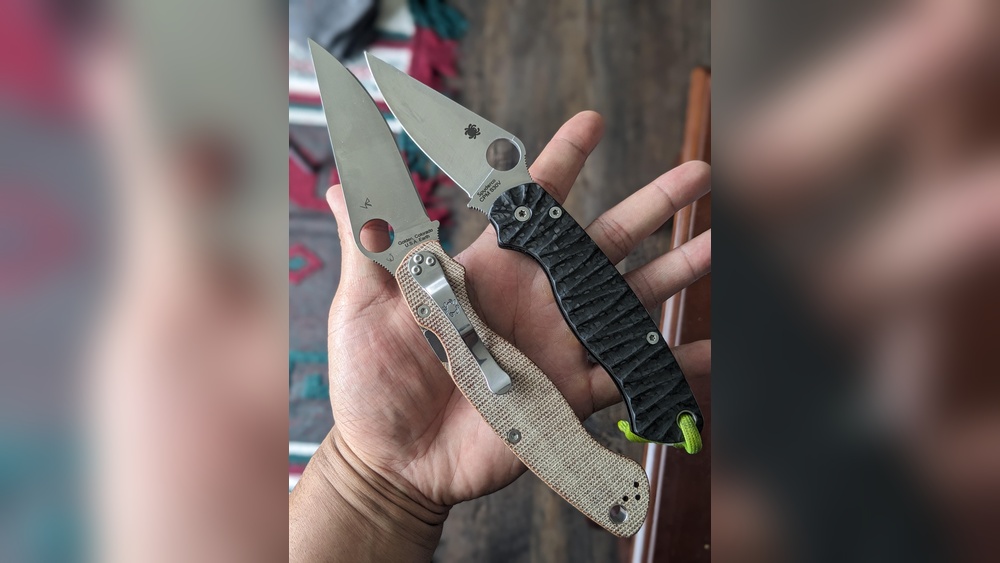 Spyderco Paramilitary 2 Vs Military 2